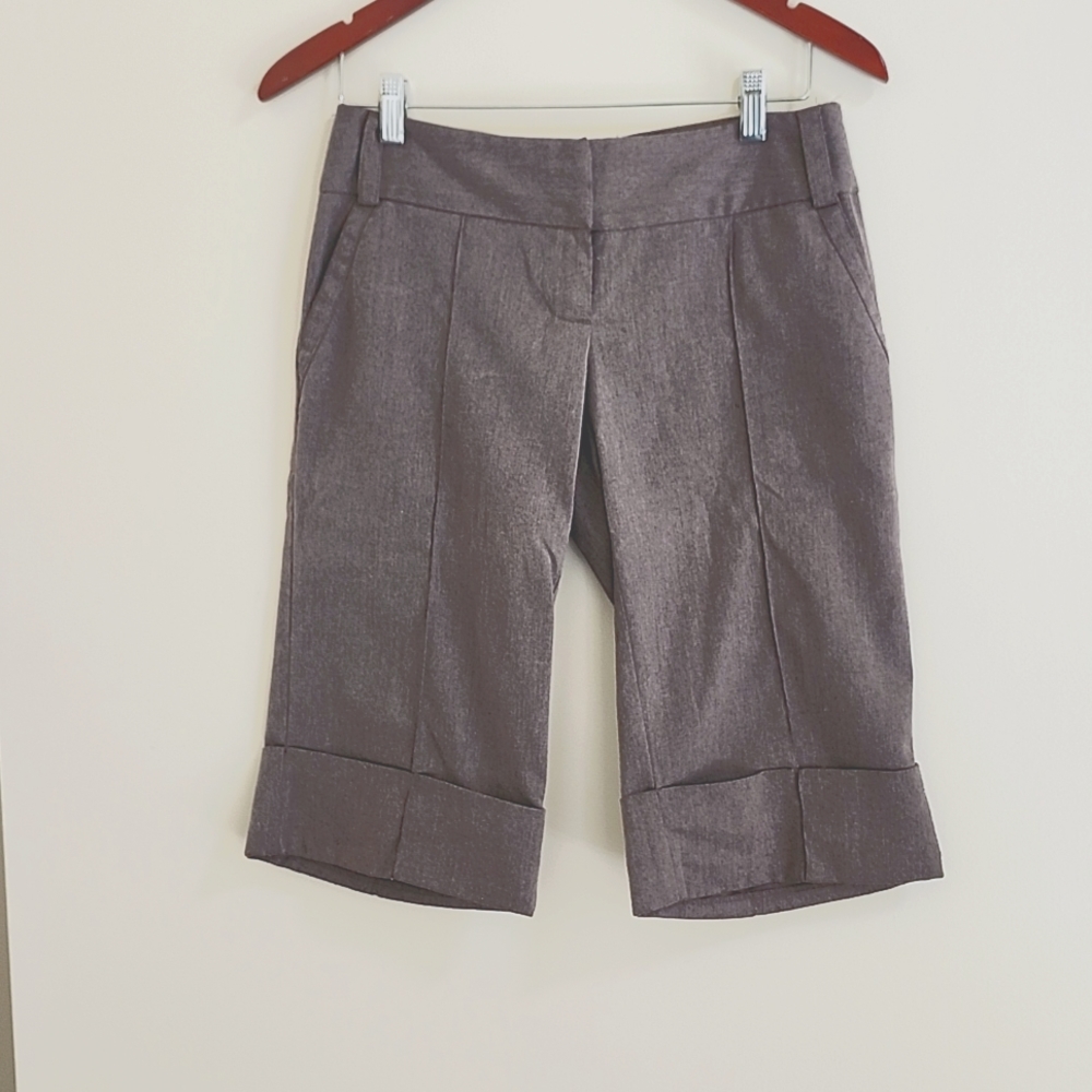 Vintage Capris Charlotte Russe Gray Dress Pants